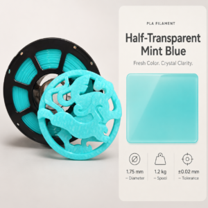 Premium PLA 3D Filament 1.75mm - Crystal Finish (1KG)