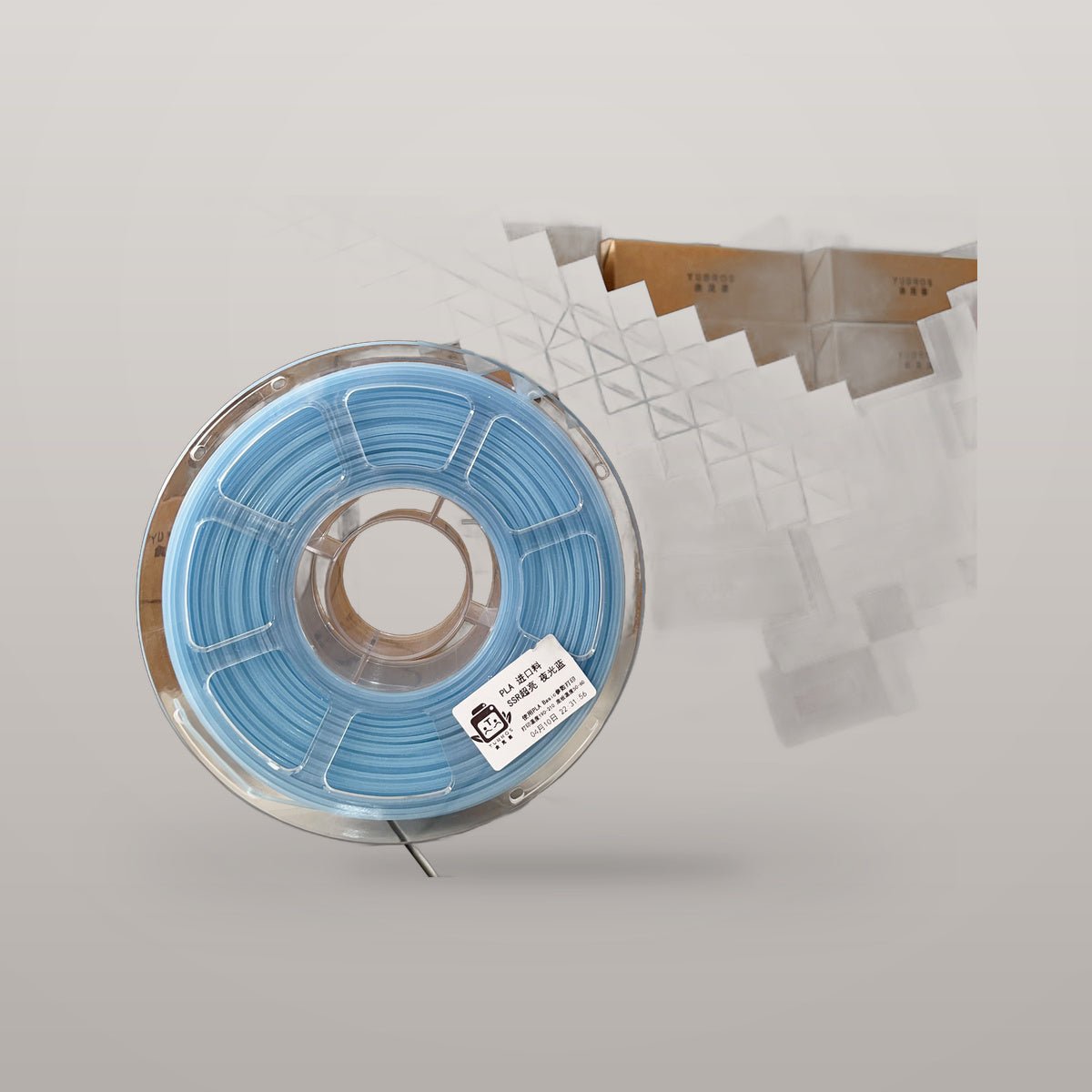PLA-Glow-Blue-Daytime-3D-Printer_1601767284331.html.jpg Premium PLA 3D Filament 1.75mm - Glow Finish (1KG) - Image 5