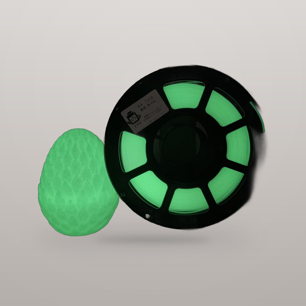 PLA-Glow-Green-Night-Eco-friendly_1601766915431.html.jpg Premium PLA 3D Filament 1.75mm - Glow Finish (1KG) - Image 8
