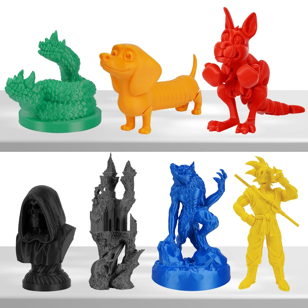 S06c3b3fa066c412a959d1f2be694d64aI.webp 3D Printer 10KG PLA PETG ABS Filament 3D Printing Plastic Material 1.75mm 100% No Bubble Spool - Image 56