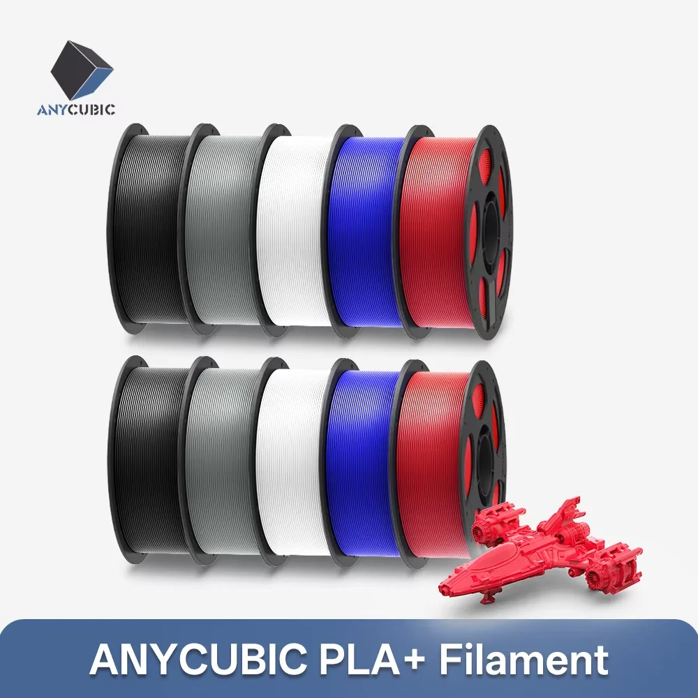 S0d8c38f9a7884db1ab92320d04a51915K.webp ANYCUBIC 1.75mm PLA+ 3D Printer Filament 1KG/Roll High Precision Pla Plus 3D Printing Material Plastic Rubber Consumables