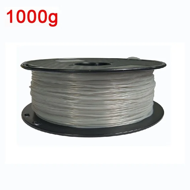 S14ddf0a7c6fb4639b58ac8a3d26c15beq.webp 95A TPU Flexible Filament 1.75mm 1kg 500g 250g 3D Printer Material Clear Filament Rainbow Color Change TPU Glow in The Dark Blue - Image 53