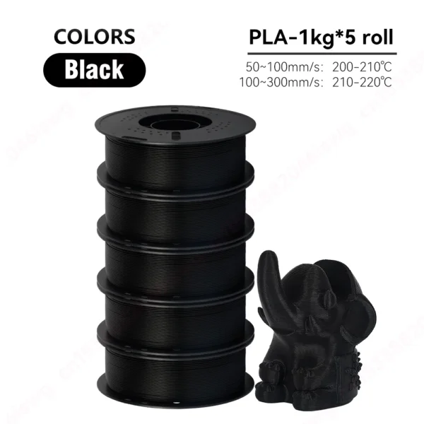 S154d6b1be3814b3cab247dfdea644e32B.webp 5KG/10KG PLA & PETG Filament Bundle 1.75mm | High Precision ±0.03mm
