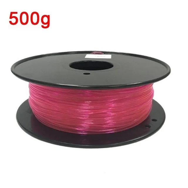 S19394513ae9744c590036d2b7da18100l.webp 95A TPU Flexible Filament 1.75mm 1kg 500g 250g 3D Printer Material Clear Filament Rainbow Color Change TPU Glow in The Dark Blue - Image 26