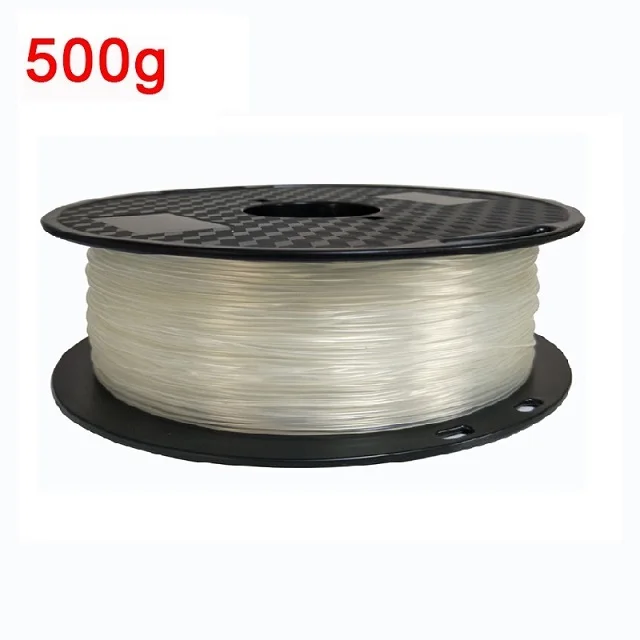 S1a9b034dbcbd4ddf8285498abed9b169N.webp 95A TPU Flexible Filament 1.75mm 1kg 500g 250g 3D Printer Material Clear Filament Rainbow Color Change TPU Glow in The Dark Blue - Image 24
