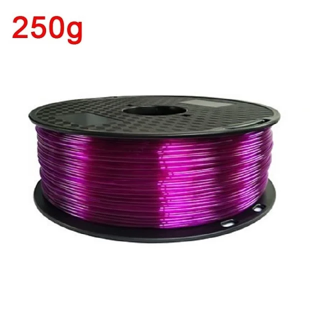 S1abfc37fb077420489f59f8c59da29da8.webp 95A TPU Flexible Filament 1.75mm 1kg 500g 250g 3D Printer Material Clear Filament Rainbow Color Change TPU Glow in The Dark Blue - Image 46