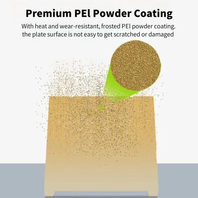 S211ed69a05014048acebdeef99302322b.webp PEI Magnetic SHEET For Creality K1 PEI Build Plate K1C Bed Creality k1 Build Plate 235mmx235mm Ender 3 v3/ Ender 5 S1 pro hotbed - Image 15