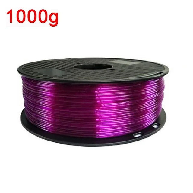 S212ee0b5345f403b878edf085791b276F.webp 95A TPU Flexible Filament 1.75mm 1kg 500g 250g 3D Printer Material Clear Filament Rainbow Color Change TPU Glow in The Dark Blue - Image 32