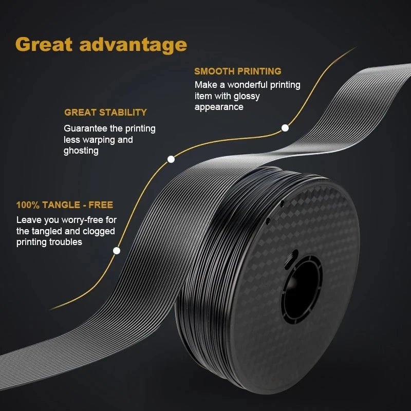 S251ab8b18a8d405eb93ca7aed06ee2f3A.jpg Premium 1KG TPU Flexible Filament 1.75mm | 95A Hardness | Glow Effect - Image 5