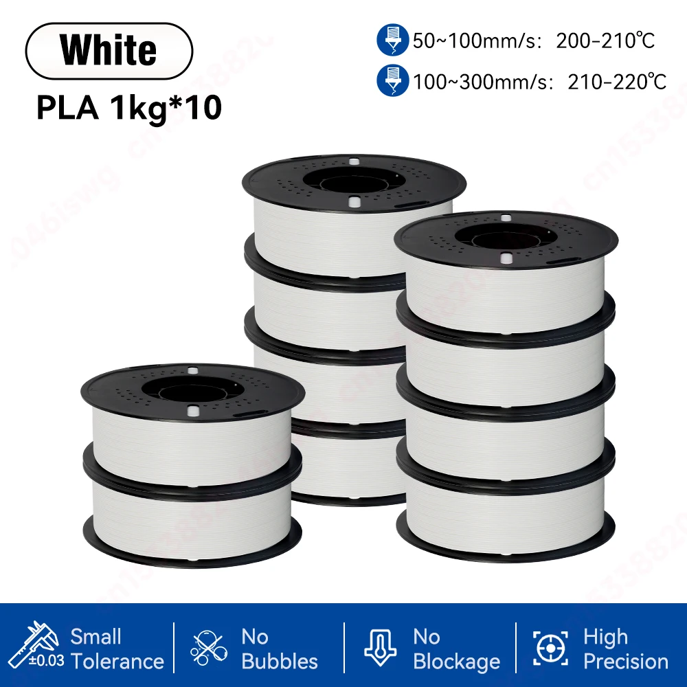 S263364f567b04900968b89208c72ab5eB.webp 3D Printer 10KG PLA PETG ABS Filament 3D Printing Plastic Material 1.75mm 100% No Bubble Spool - Image 41