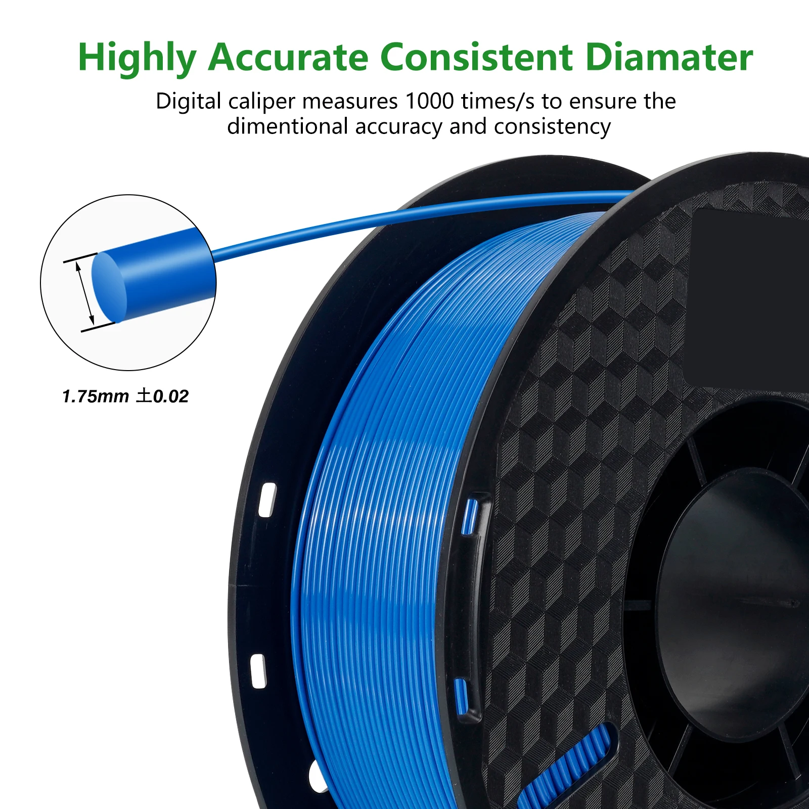 S2e156bf278a8468b99504e382233debf3.webp 3D Printer 10KG PLA PETG ABS Filament 3D Printing Plastic Material 1.75mm 100% No Bubble Spool - Image 49