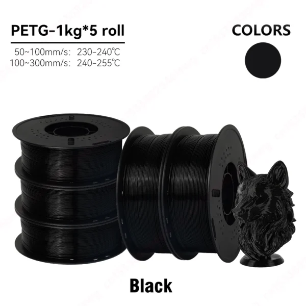 S381c5807440b42feae82ef6de1f73d22l.webp Premium PETG Filament 1.75mm | Neatly Wound | 5KG & 10KG Bulk Bundles