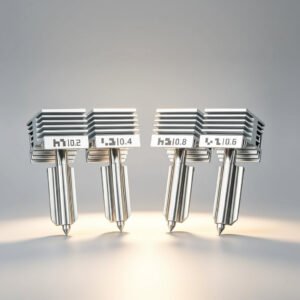 Bambu Lab P2S/X2D Quick-Swap All-Metal Hotend Nozzle | 0.4mm Hardened Steel