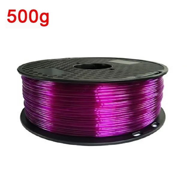 S4273f36850204bef85cfff7efd690a29r.webp 95A TPU Flexible Filament 1.75mm 1kg 500g 250g 3D Printer Material Clear Filament Rainbow Color Change TPU Glow in The Dark Blue - Image 45