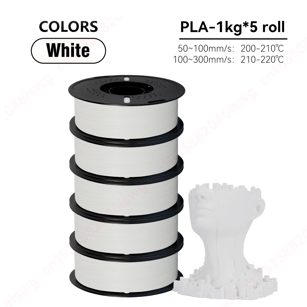 S43e74ed3b56848fa893b81ee77424591w.webp KingRoon 5KG 10KG PLA PETG Filament 1.75mm 3D Printer Plastic No Bubble Spool 3D Printing Materials for 3D Printers - Image 7