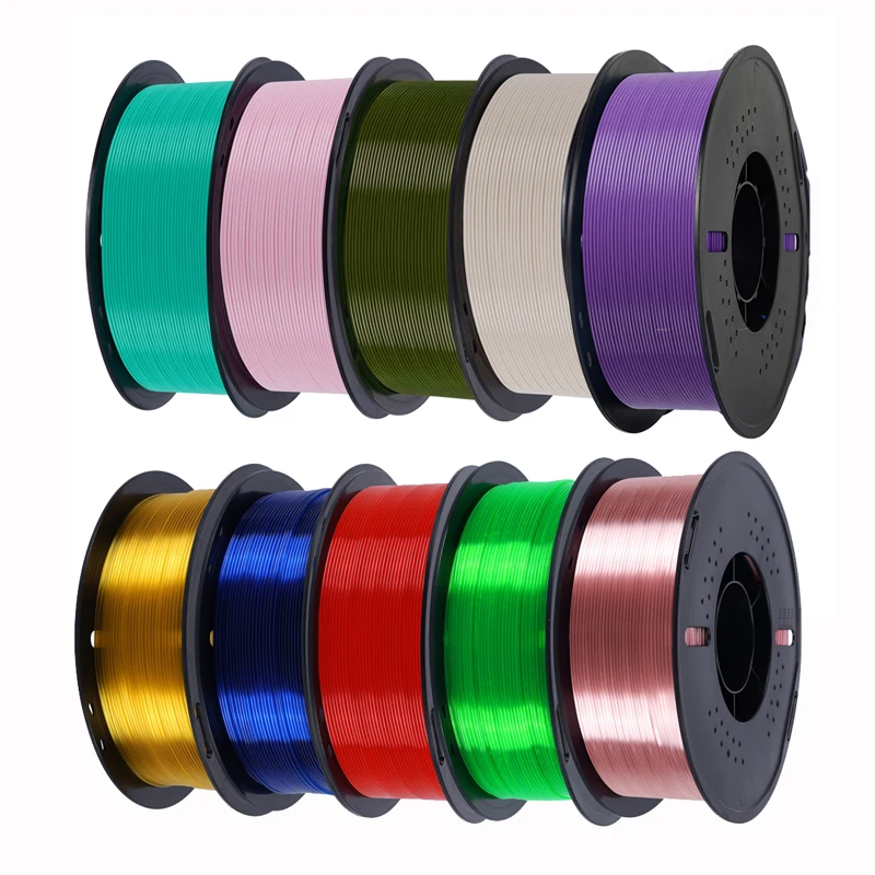 S519a6247b559480ca76c1a09851b358dl.webp KINGROON PETG 3D Printer Filament 1.75mm 5KG 10KG Mix Color 3D Printing Material 1kg/roll petg Plastic For FDM 3dprinter - Image 32