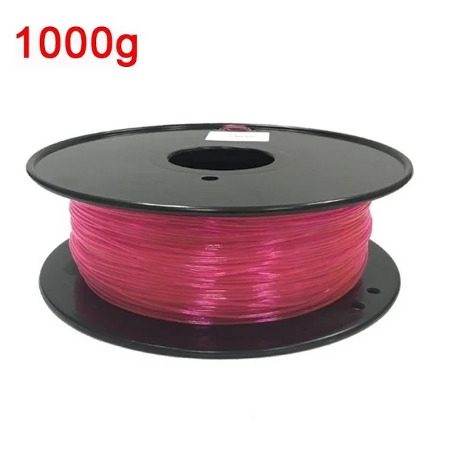 S5e7ccecb160b49748f3d8318f37762a57.webp 95A TPU Flexible Filament 1.75mm 1kg 500g 250g 3D Printer Material Clear Filament Rainbow Color Change TPU Glow in The Dark Blue - Image 25