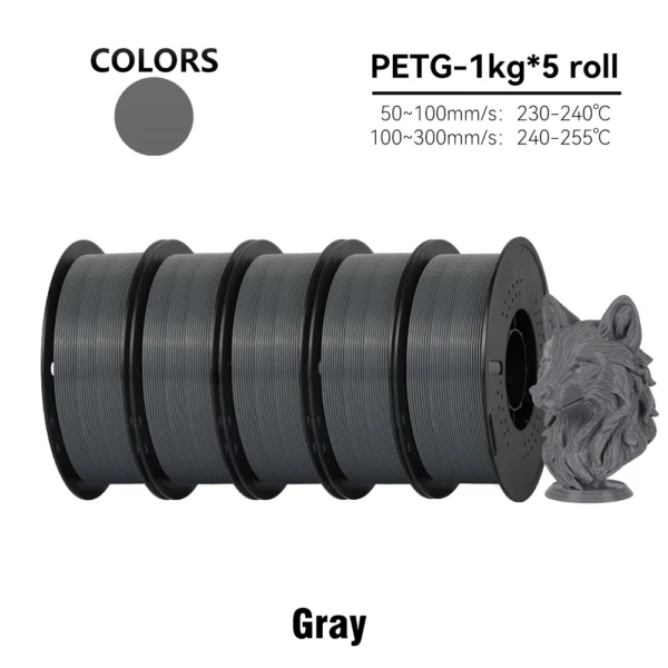 S66f031f59e6745ecbc59591d6344aee40.webp 5KG/10KG PLA & PETG Filament Bundle 1.75mm | High Precision ±0.03mm