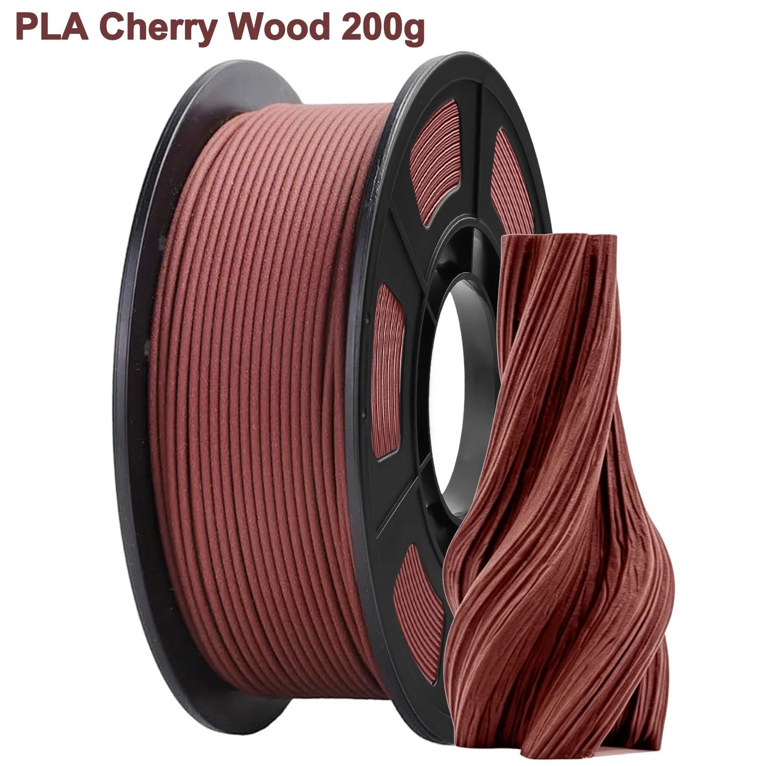 S6a6acacc4e5447faa4795fcf6277fb932.jpg Premium Wood Texture PLA Filament 1.75mm | Natural Woodgrain Finish | Multiple Sizes - Image 2