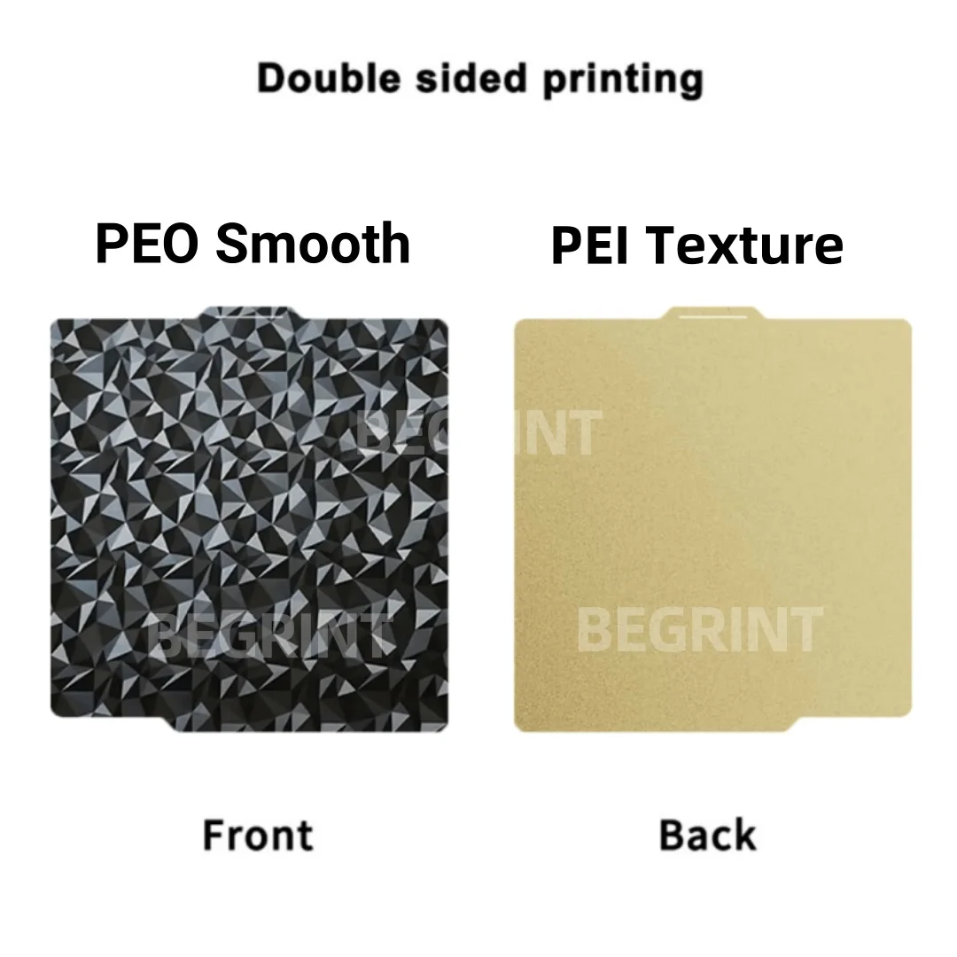 S6b1874ef88914fb28332bb589d58320dc.webp Build Plate 257x257 Spring Steel Sheet Peo H1H Pey Sheet A1 X1C P1S bambulab pei build plate 3d Printer Bamboo Lab Plate - Image 16
