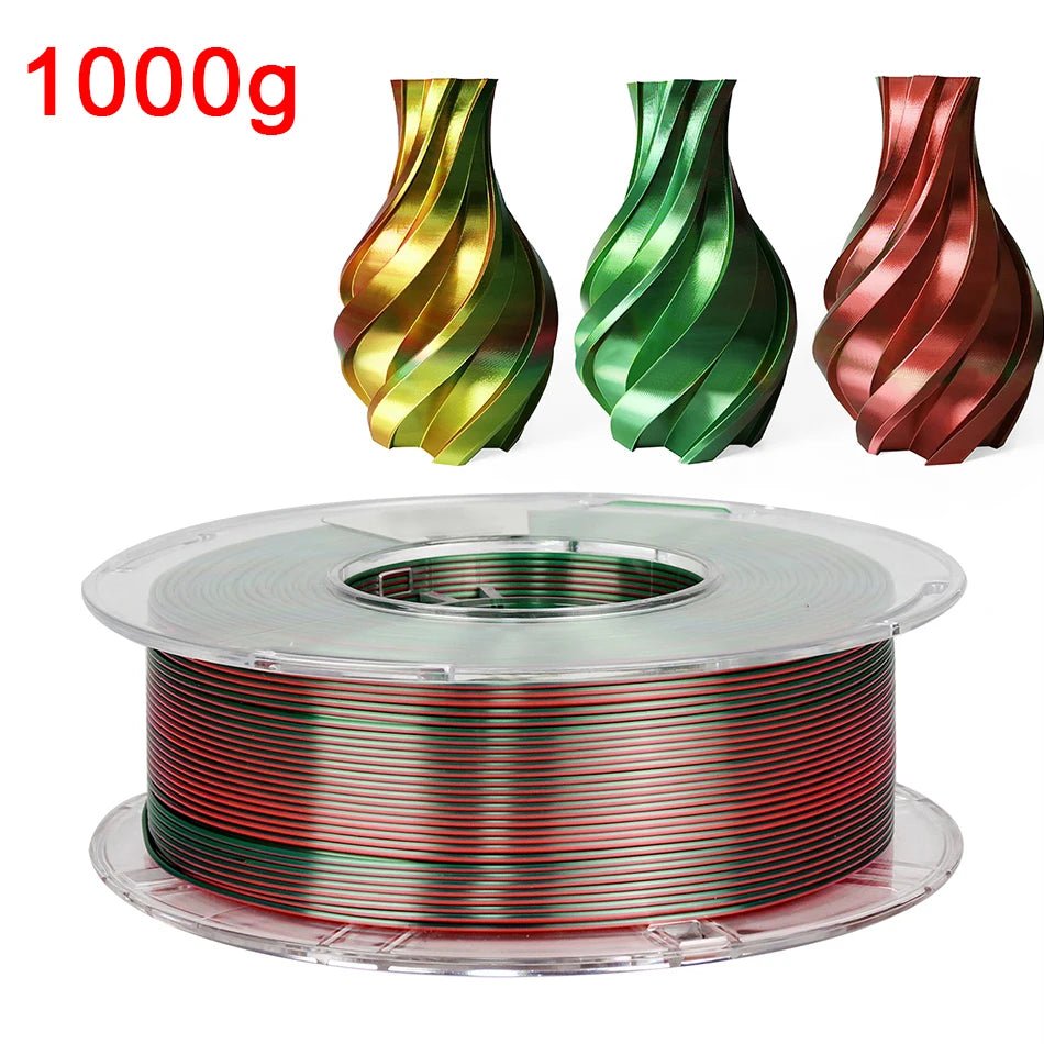 S6bb3c13281a84976987b34132b879336P.jpg Premium Tricolor Silk PLA Filament 1.75mm | Tri-Color Pearlescent - Image 4