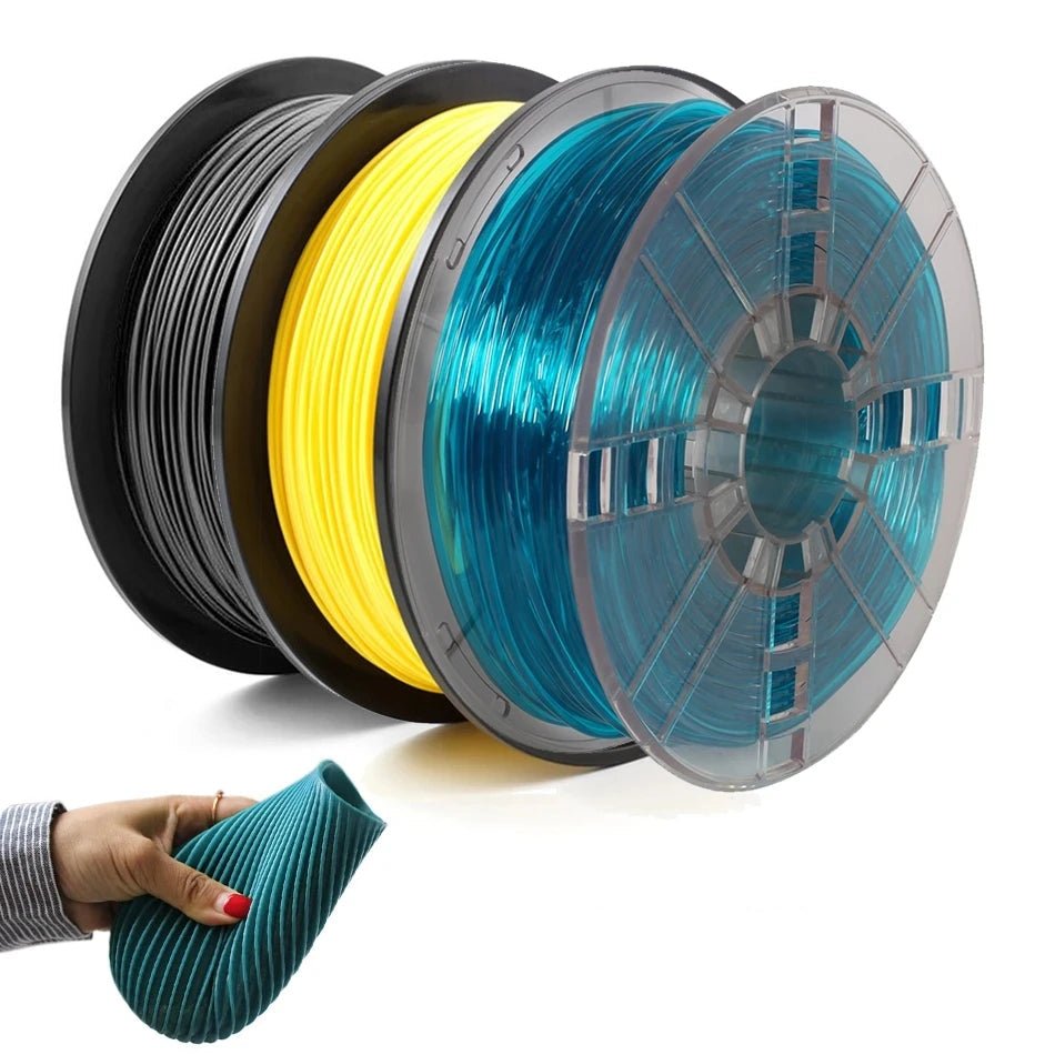 S6d726d18be524c11a21a9c6438bbbdfeL.jpg Premium 1KG TPU Flexible Filament 1.75mm | 95A Hardness | Glow Effect