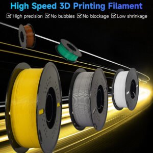 High-Speed HS-PLA & HS-PETG Filament 1.75mm | Up to 500mm/s | 5KG & 10KG Bulk