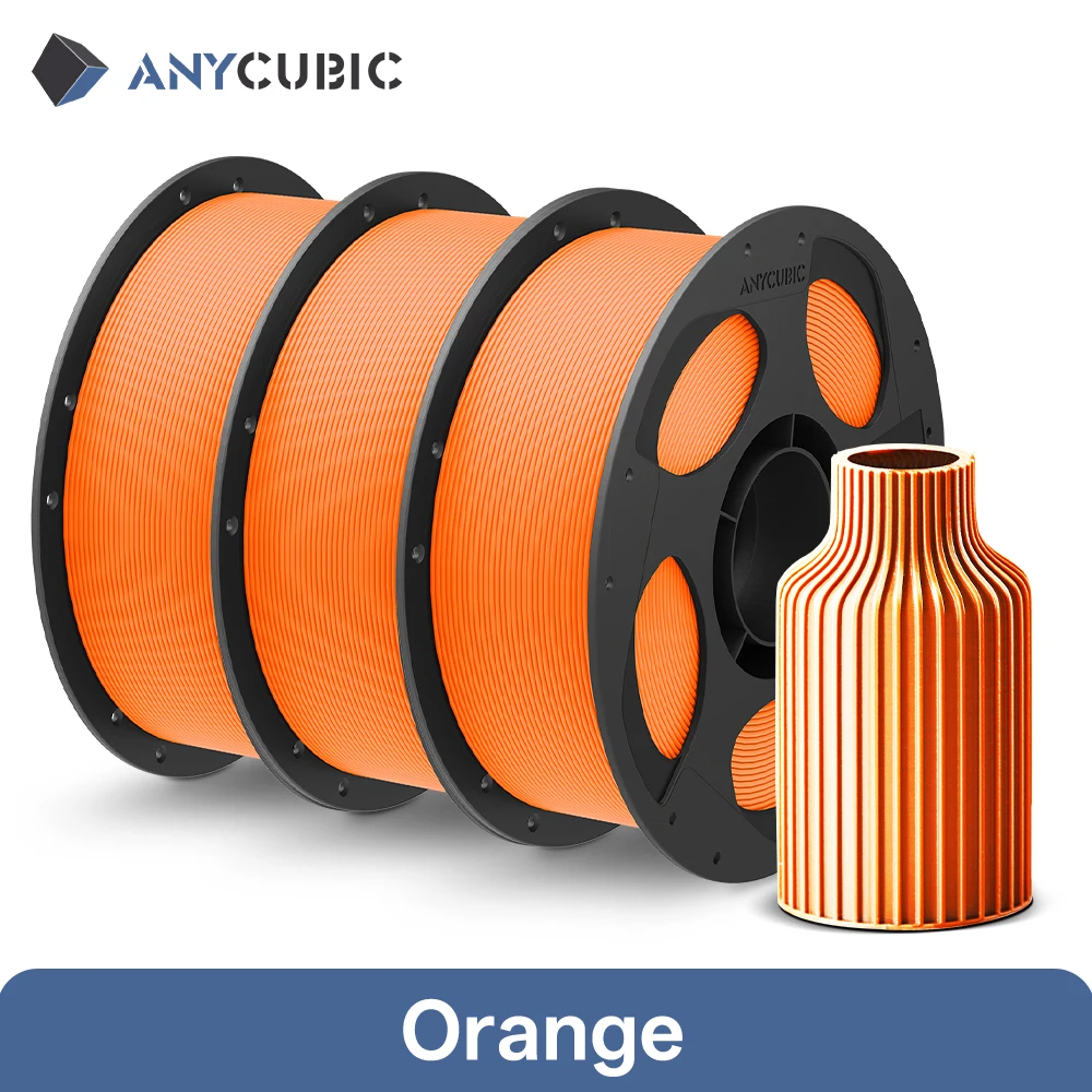 S7234188cfd7a43bc9b3f565f025fe59eq.webp ANYCUBIC PLA Filament 1KG 1.75mm for FDM 3D Printer Kobra Series Milti-Colors Optional Plastic Consumables Material for Printing - Image 24
