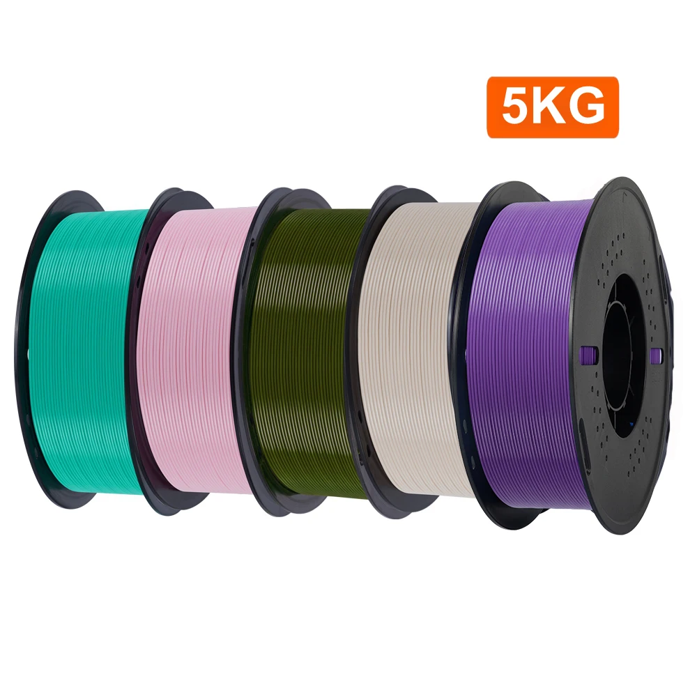 S743b1a0012084d68a9e17107d1be9424T.webp KINGROON PETG 3D Printer Filament 1.75mm 5KG 10KG Mix Color 3D Printing Material 1kg/roll petg Plastic For FDM 3dprinter - Image 30