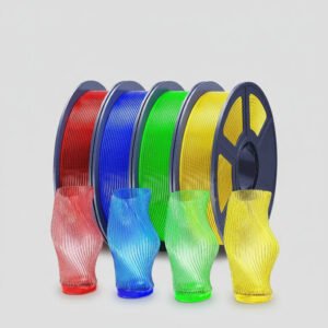 Premium 1KG Transparent PETG Filament 1.75mm | High Durability