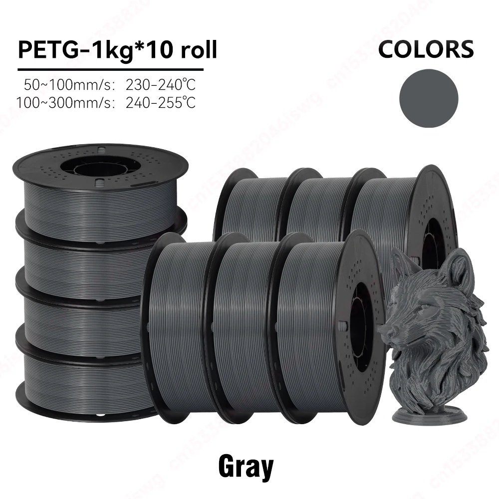 S76ab2c8afd4e48c7a7aec0a9e9c51cdfD.webp 3D Printer 10KG PLA PETG ABS Filament 3D Printing Plastic Material 1.75mm 100% No Bubble Spool - Image 39