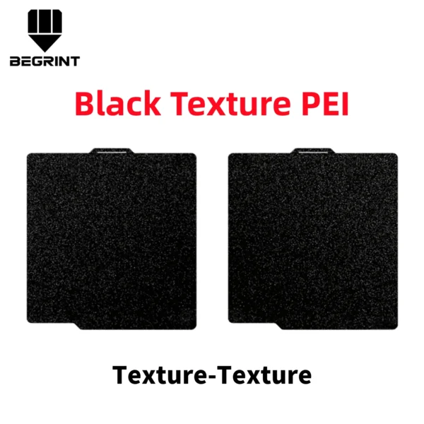 S7986748944b445219533f7c21abb983a6.webp Double-Sided Textured PEI & PET Build Plate | For Bambu Lab (257x257mm)