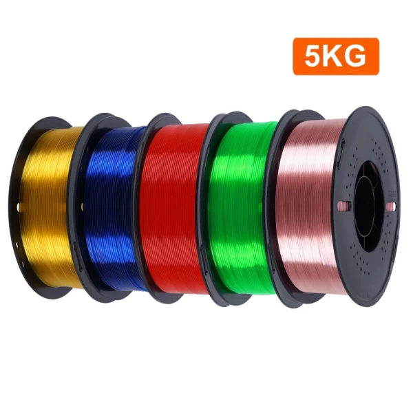 Premium PETG Filament 1.75mm | Bulk 5KG & 10KG Bundles | Mix Color