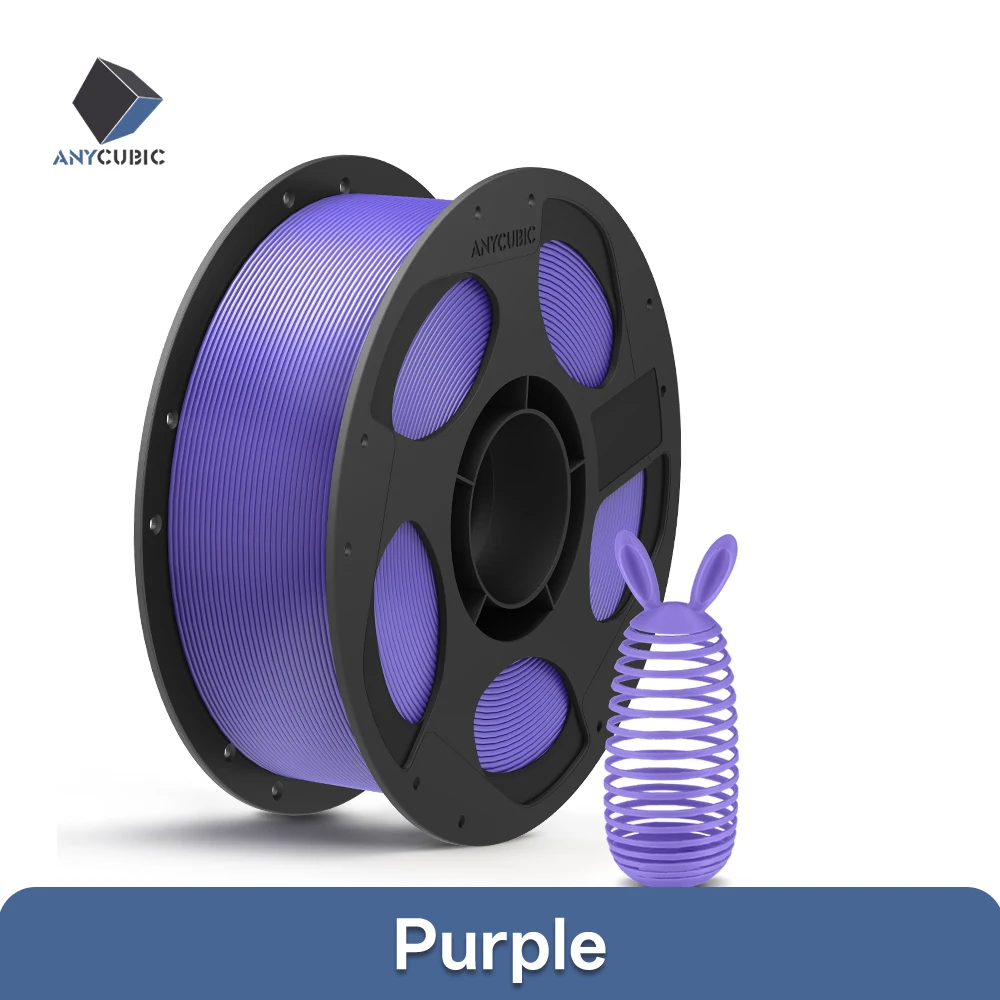 S861e0176661f4a9dba819e615707fc5dT.webp ANYCUBIC 1.75mm PLA+ 3D Printer Filament 1KG/Roll High Precision Pla Plus 3D Printing Material Plastic Rubber Consumables - Image 16