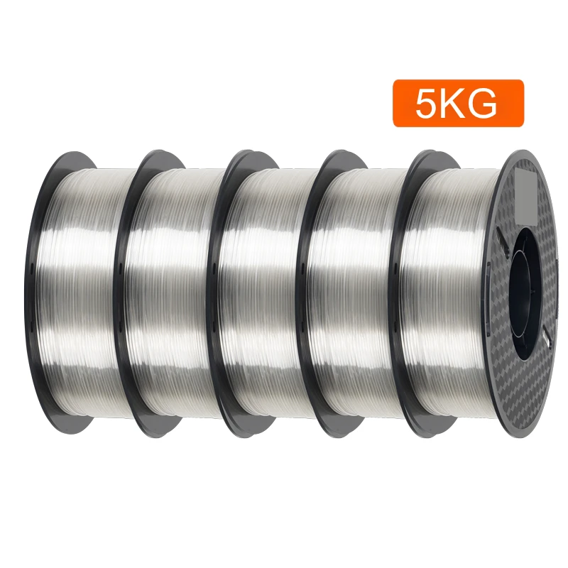 S86433c98886d44c983bd3a6d201cb8ae6.webp KINGROON PETG 3D Printer Filament 1.75mm 5KG 10KG Mix Color 3D Printing Material 1kg/roll petg Plastic For FDM 3dprinter - Image 25