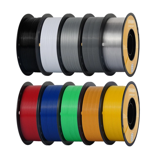 S890e2a9b62af488eadaed38f15df2c69O.webp KINGROON PETG 3D Printer Filament 1.75mm 5KG 10KG Mix Color 3D Printing Material 1kg/roll petg Plastic For FDM 3dprinter - Image 16