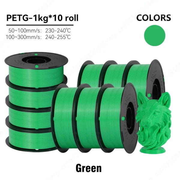 S8918666b1f1f4d48a23829dd13e6a12fQ-1.webp Premium PETG Filament 1.75mm | Neatly Wound | 5KG & 10KG Bulk Bundles