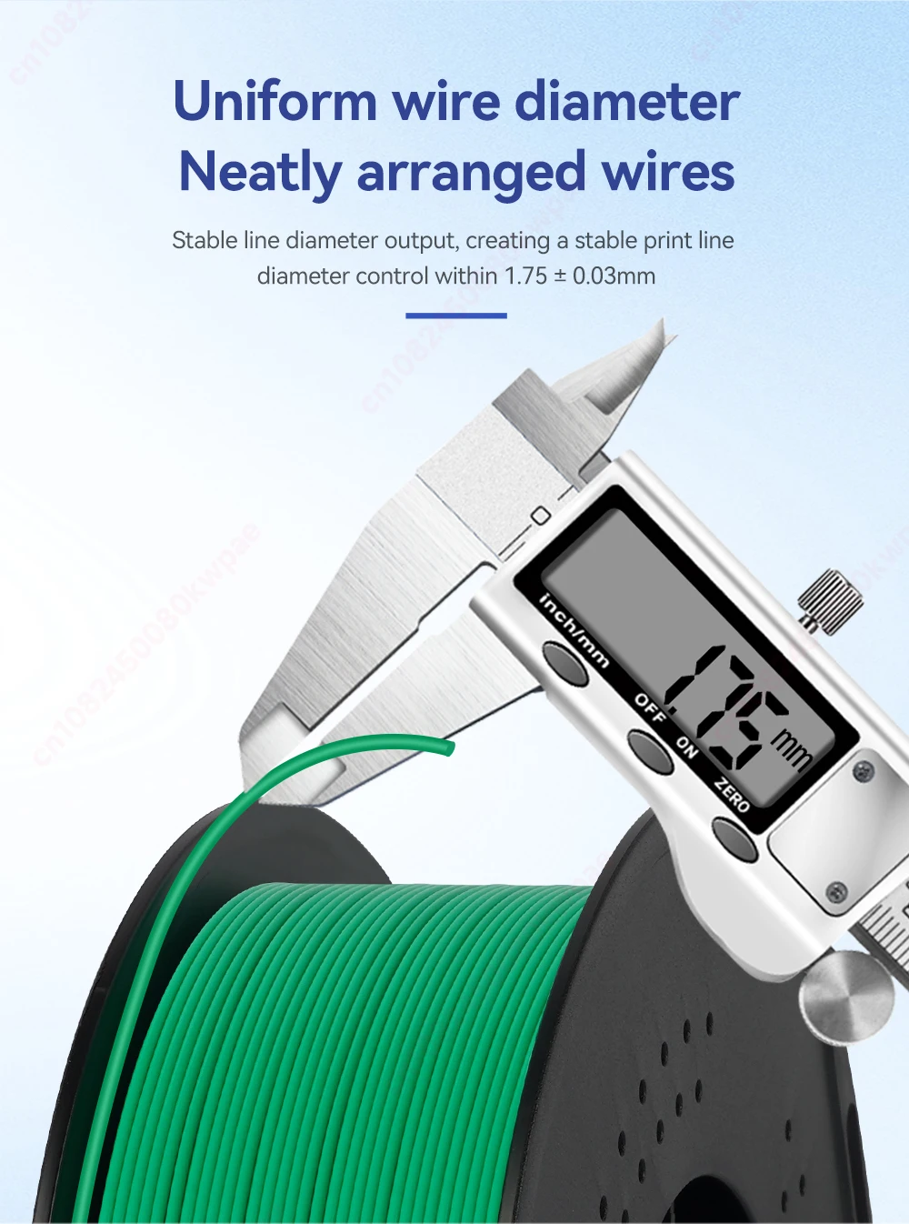 S8de83559260e4f9e8dbf11b99d23b4f5t.webp KingRoon 5KG 10KG PLA PETG Filament 1.75mm 3D Printer Plastic No Bubble Spool 3D Printing Materials for 3D Printers - Image 38