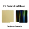 S94b52781c3074d5698a466355c85ffdfw.webp Double-Sided Textured PEI & PET Build Plate | For Bambu Lab (257x257mm)