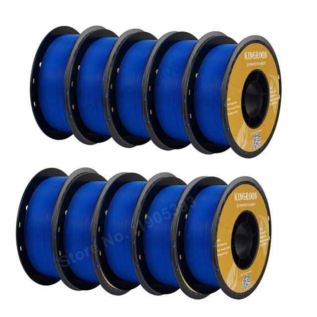 S9d4e723a244448c486a947a3e91e8a09J.webp KINGROON PETG 3D Printer Filament 1.75mm 5KG 10KG Mix Color 3D Printing Material 1kg/roll petg Plastic For FDM 3dprinter - Image 10