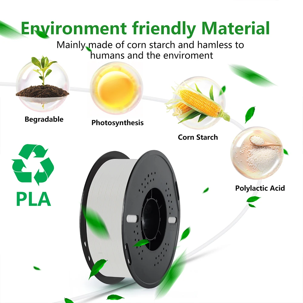Sa3980a21578a43fcba9ef9799892d42eR.webp KingRoon 5KG 10KG PLA PETG Filament 1.75mm 3D Printer Plastic No Bubble Spool 3D Printing Materials for 3D Printers - Image 4