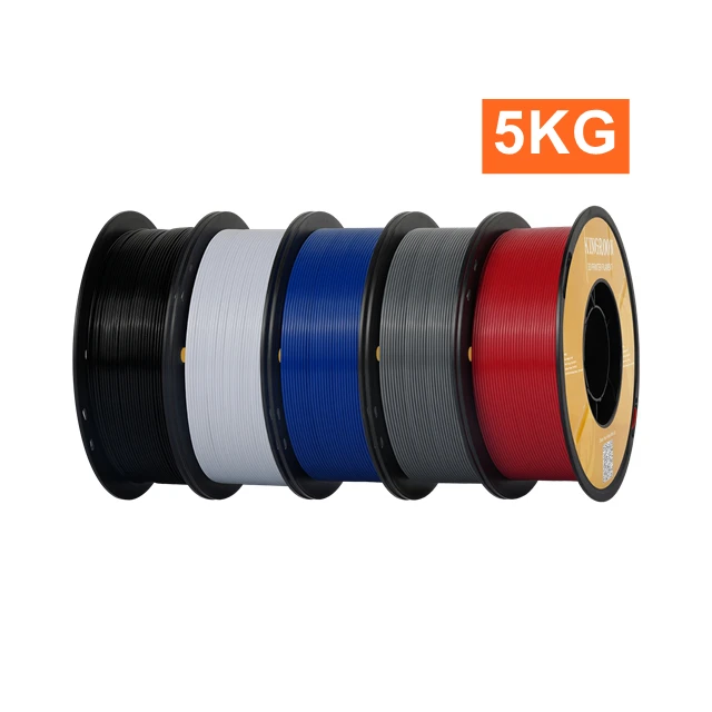 Sac6975c322914d98be9b97fcec6281e4K.webp KINGROON PETG 3D Printer Filament 1.75mm 5KG 10KG Mix Color 3D Printing Material 1kg/roll petg Plastic For FDM 3dprinter - Image 14