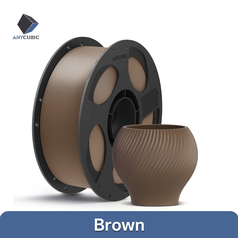 Sac8827a5e3f4460ebb426dbda95c839e3.webp ANYCUBIC 1.75mm PLA+ 3D Printer Filament 1KG/Roll High Precision Pla Plus 3D Printing Material Plastic Rubber Consumables - Image 17