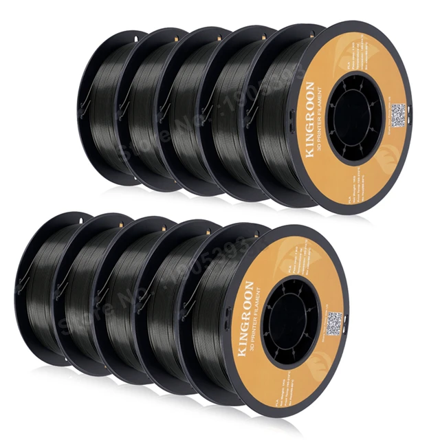 Sbed098bc49144f01a3b2a6f600377d53a-1.webp KINGROON PETG 3D Printer Filament 1.75mm 5KG 10KG Mix Color 3D Printing Material 1kg/roll petg Plastic For FDM 3dprinter - Image 9