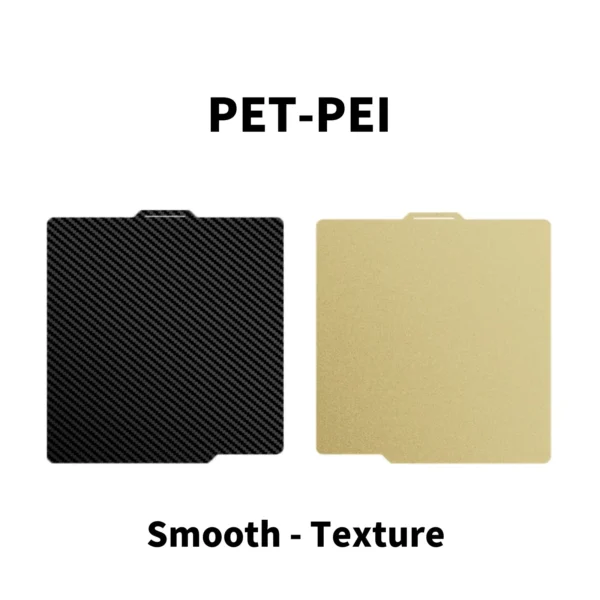 Sc7326e12d57942d68d430d4d3db1ea8e8.webp Double-Sided Textured PEI & PET Build Plate | For Bambu Lab (257x257mm)