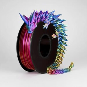 Premium Tricolor Silk PLA Filament 1.75mm | Color-Shifting Finish