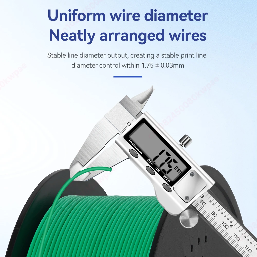Sd31a8fd9d090402ab19dab395e3a7421G.webp 3D Printer 10KG PLA PETG ABS Filament 3D Printing Plastic Material 1.75mm 100% No Bubble Spool - Image 2