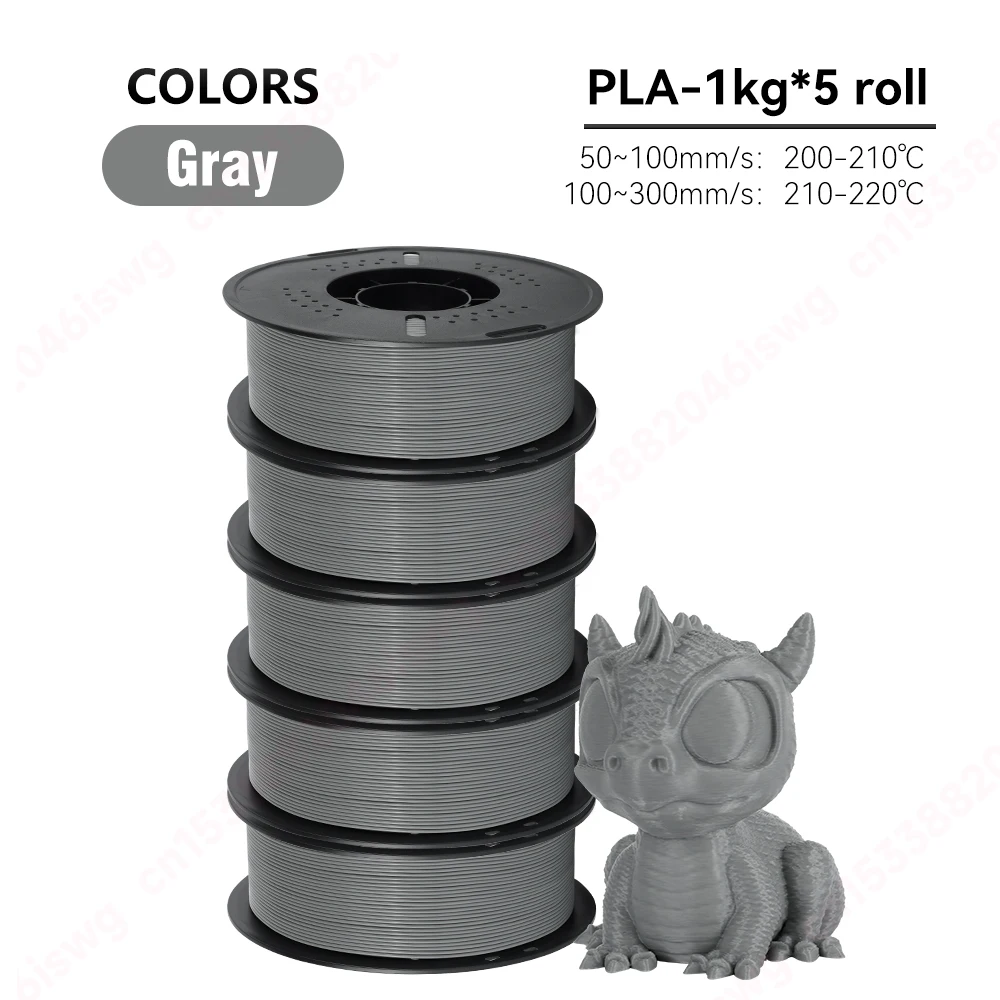 Sd908cb4d6ca64d438d29b1b0b3bebf10v.webp KingRoon 5KG 10KG PLA PETG Filament 1.75mm 3D Printer Plastic No Bubble Spool 3D Printing Materials for 3D Printers - Image 16