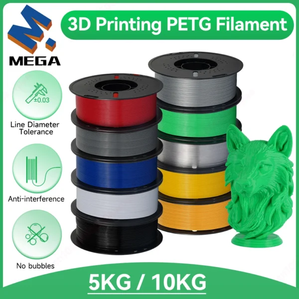 Sdfd6015cee8d4b8da0edadcd45f1fea3v.webp Premium PETG Filament 1.75mm | Neatly Wound | 5KG & 10KG Bulk Bundles