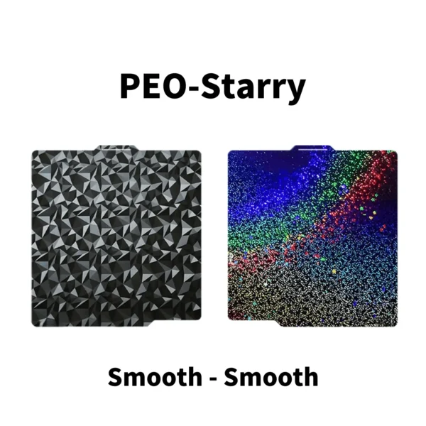 Se223ea300fd64c09853f35bce77c30128.webp Double-Sided Textured PEI & PET Build Plate | For Bambu Lab (257x257mm)